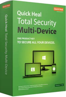 QUICK HEAL Total Security 3.0 User 1 Year