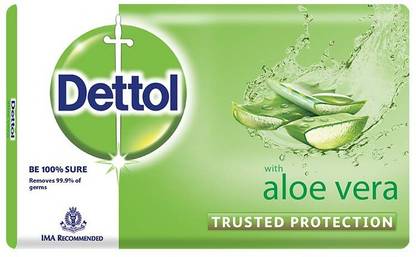 Dettol Aloe Vera Soap - 100g (Pack of 15)