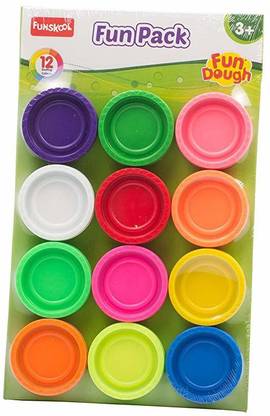 FUNSKOOL Fundough Fun Pack, Multi Colour