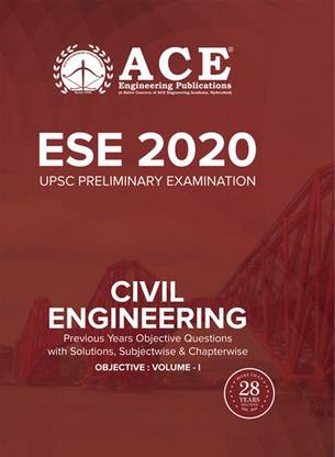 ESE-2020 Civil Engineering Previous Objective Questions With Solutions, Subjectwise & Chapterwise, Objective Volume 1