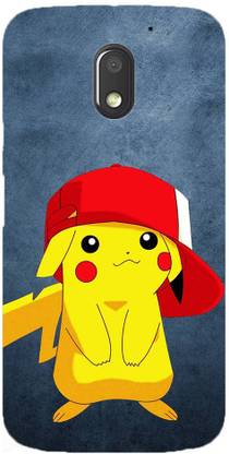 NDCOM Back Cover for Motorola Moto E3 Power Pikachu Printed