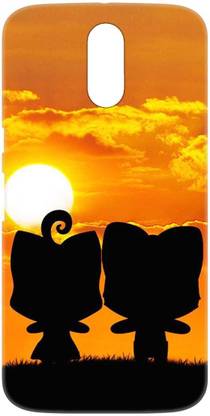 Smutty Back Cover for Motorola Moto G (4th Generation), XT1625, XT1622, XT1624 - Cute Cat Print