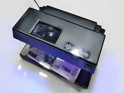 Security Store Countertop Counterfeit Currency Detector  (UV, MG, IR, WM) Countertop Currency Detector
