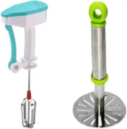Riyansh Combo of hand Blender and Potato Masher Kitchen Tool Set