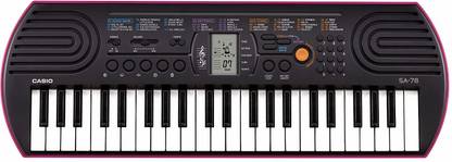 Casio keyboard sa 78 musical instrument 78 Digital Portable Keyboard