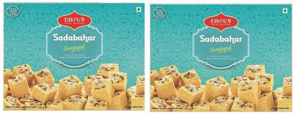 Bikaji Aslee Bikaneri Bikaji Sadabahar soan papdi 450g(pack of 2) Box