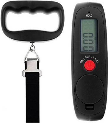 Zelenor Portable Hanging Luggage Weight Machine Digital for Weighing Household Items/Gas Cylinder/Baggage Weighing Scale