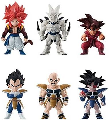 Bandai Shokugan Dragon Ball Adverge 8 Action Figure (Set of 6)