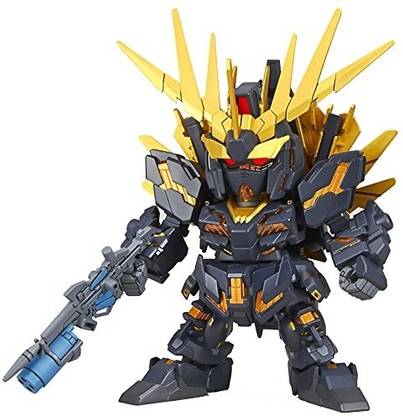 Bandai Hobby SD Ex-Standard 015 Unicorn Gundam 02 Banshee Norn (Destroy Mode) Gundam Unicorn Action Figure