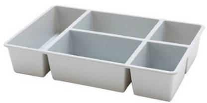 Bluerider 5 Compartments Plastic Tray