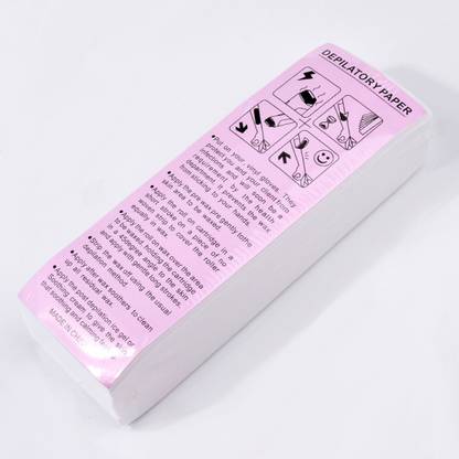Digital Shoppy 100pcs/ Hair Remove Wax Paper Rolls Strips