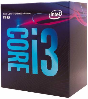 Intel i3-8100 3.6 LGA 1151 Socket 4 Cores Desktop Processor