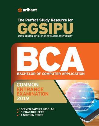 Arihant Ggsipu Bca(Bachelor Of Computer Application) Common Entrance Exam 2019(English,paperback)