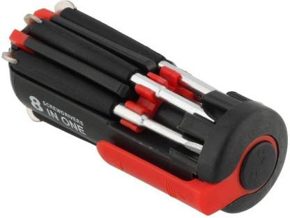taipan 8 in 1 Multi Screwdriver Torch Combination Screwdriver Set