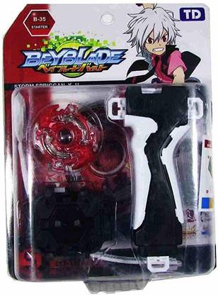 Ray crush High Stamina Strong Attack Beyblade Burst Toy Set For Kids - Red