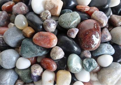 Pebble Concepts PCPB013 Regular Asymmetrical Quartz Pebbles