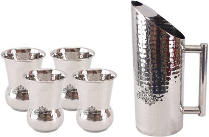 IndianArtVilla IAV-CB-1-1507 Jug Glass Set