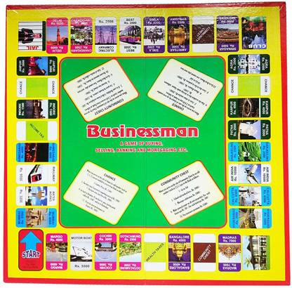 JAYNIL ENTERPRISE Family Entertainment Indian Business Board Game Money & Assets Board Game