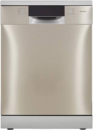 FABER FFSD 8PR 14S Free Standing 14 Place Settings Intensive Kadhai Cleaning| No Pre-rinse Required Dishwasher