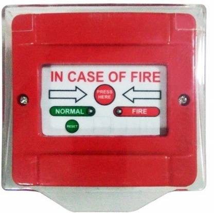 Kotecha Push Button Manual Call Point Smoke and Fire Alarm