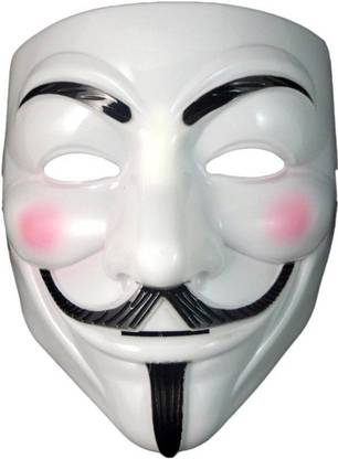 Lolprint V for Vendetta Mask Comic Face Anonymous Guy Fawkes Party Mask