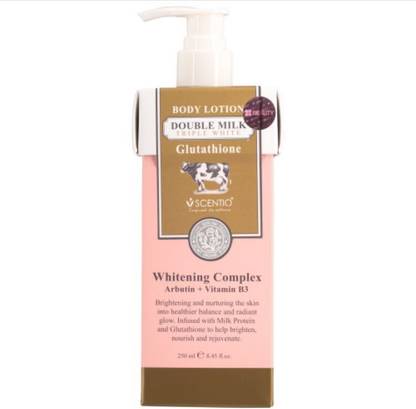 SCENTIO BODY LOTION DOUBLE MLK & GLUTATHIONE