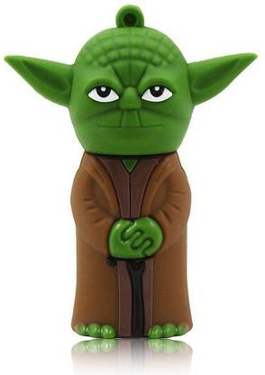 PANKREETI Star Wars Yoda 64 GB Pen Drive Compatible with Gaming Console, Desktop Computer, Television, Audio Player, Laptop USB 2.0 Rubber Case