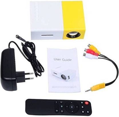 SpadeAces Mobiles LED Projector 600 lm LED Corded Mobiles Portable Projector High Resolution Ultra Portable 1080p HD Led Mini Projector 600 lm LED Corded Mobiles Portable Projector