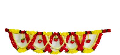 Afarza Artificial Flower Toran Garland for Home Decoration Main Entrance Door Hanging Toran