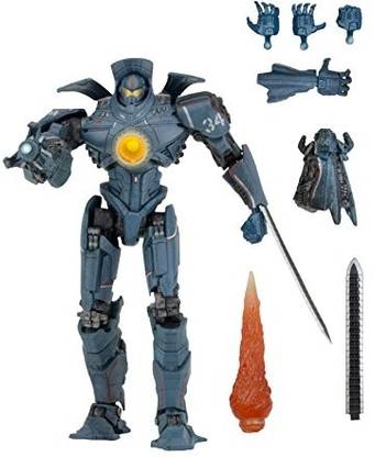 NECA Pacific Rim 7" Scale Ultimate Gipsy Danger Action Figure with LED Lights