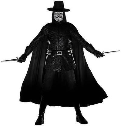 NECA V for Vendetta 12" Action Figure w/sound