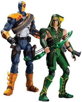 DC Collectibles Injustice Deathstroke vs. Green Arrow Action Figure, 2-Pack