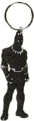 MARVEL Black Panther Avengers Soft Touch PVC Key Ring Character Accessory