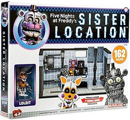 McFarlane Toys Five Nights at Freddy's Sister Location Series 3 Private Room Construction Set