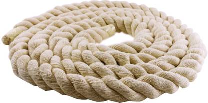 SAIFPRO Tug of War Cotton Rope 25Mtr x19mm Thickness Battle Rope