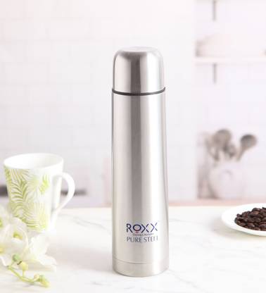 ROXX Steel Basic Bullet 1000ml-WP 1000 ml Steel Flask