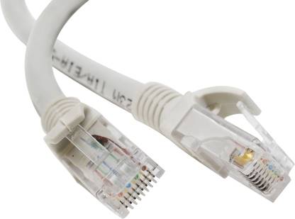 UPVsales Ethernet Cable 100 m RJ45 Ethernet/LAN/Network Network Cable (Laptop, Desktop, CCTV IP Camera, Gray, Blue)