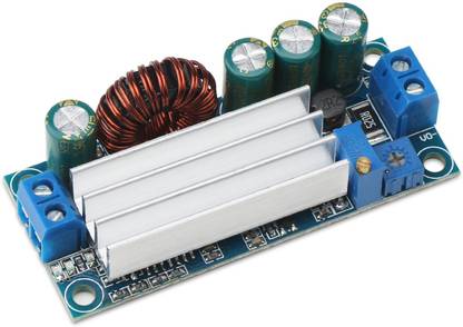 REES52 Buck Boost Converter, DC-DC Auto Buck Boost Voltage Converter Step Down Step Up Volt Regulator CC CV Adjustable DC 5V-30V 5V 9V to 0.5V-30V 12V 24V Power Supply Transformer Module Micro Controller Board Electronic Hobby Kit