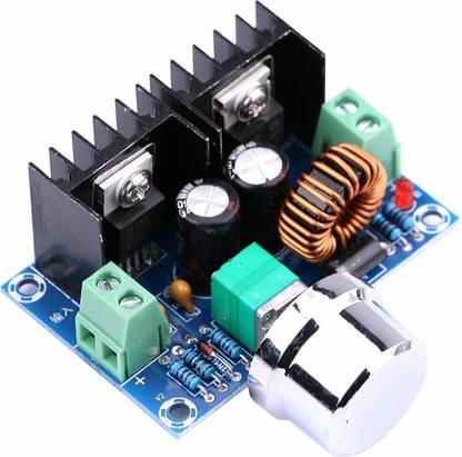 TRUSTECH XL4016E1 DC 4-40V to DC 1.25-36V 8A Buck Converter Voltage Regulator 36V 24V 12V to 5V High Power Efficiency Step Down Converter Power Supply Electronic Components Electronic Hobby Kit