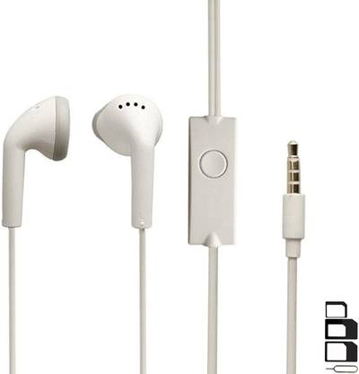 UrCart Headphone Accessory Combo for Karbonn A1 Plus Champ, S18, Titanium S21, Titanium S1 Plus, A27 Plus, Titanium Dazzle S201, Platinum P9, A25, Titanium 3D, A5 Turbo, Titanium S2 Plus, Titanium S15 Plus, Titanium S5 Ultra, Smart A4 Plus, A109, Alfa A110, Alfa A99, Titanium S19, A2 Plus, A16, Smart A29, A1 Pro, Titanium S6, S15, S4, Opium N7, Titanium S10, S12 Titanium Delite Earphones Original Like Headsets In-Ear Headphones Wired Stereo Bass Head Earbuds Hands-free With Mic, 3.5mm Jack