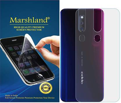 MARSHLAND Back Screen Guard for OPPO, F11 Pro, Matte