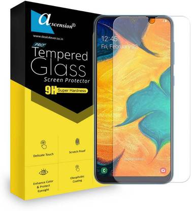 Ascension Tempered Glass Guard for Samsung Galaxy A30, Samsung Galaxy A30s, Samsung Galaxy A50, Samsung Galaxy A50s, Samsung Galaxy M30, Samsung Galaxy M30s, Samsung Galaxy A20
