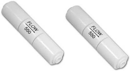 PBROS 2 Pieces Flow Restrictor 550 flow-(FR-550) Solid Filter Cartridge
