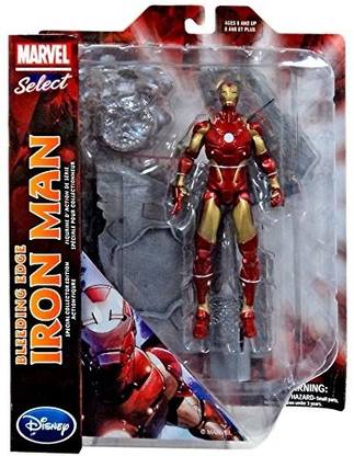 MARVEL Select Action Figure Bleeding Edge Iron Man