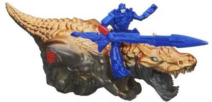 TRANSFORMERS Age of Extinction Dino Sparkers Optimus Prime and Grimlock Figures