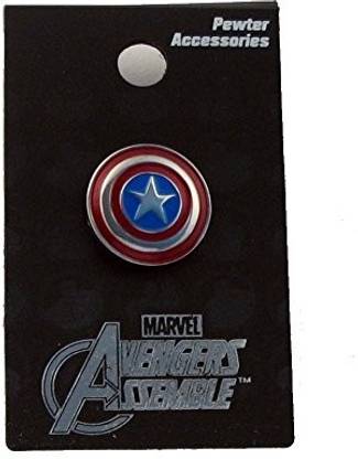 MARVEL Captain America Colored Pewter Lapel Pin