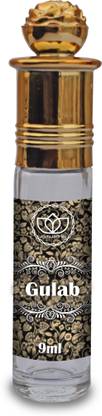 ASHTAAROMAS Gulab Attar Alcohol Free, Unisex Perfumes (9 ml) Herbal Attar