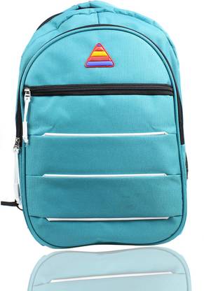 BlankLeaf 33 Litre Cyan Blue Color Trendy Office/College/School Backpacks for Boys & Girls Waterproof Backpack
