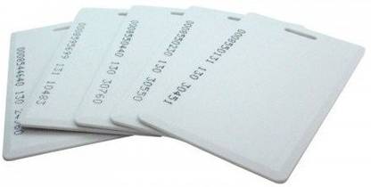 SECUREYE Navkar Set Of 100 RFID Cards For Time Attendance Or Access Control System Having RFID Time & Attendance, Access Control