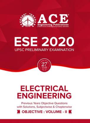 ESE-2020 Electrical Engineering Previous Objective Questions With Solutions, Subjectwise & Chapterwise, Objective Volume 2